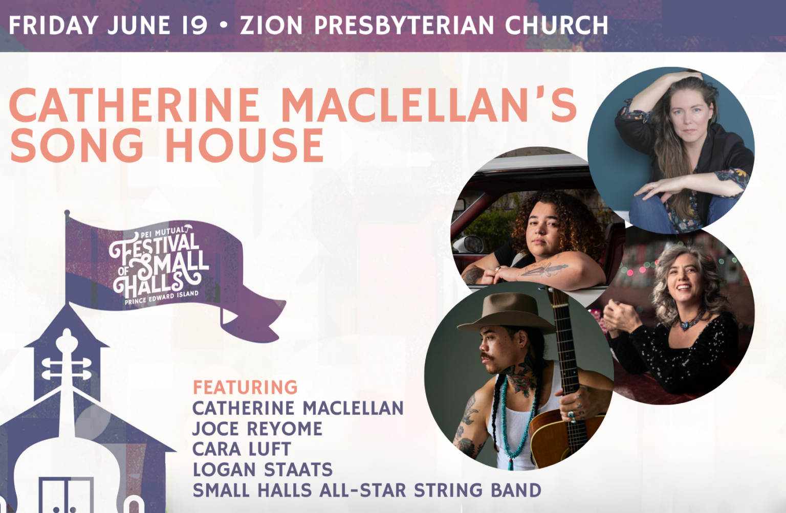 CATHERINE MACLELLAN'S SONGHOUSE - PEI Mutual Festival of Small Halls ...